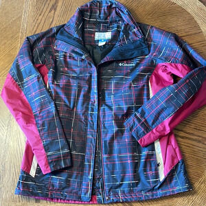 Columbia Interchange Woman’s windbreaker jacket size Large like new condition